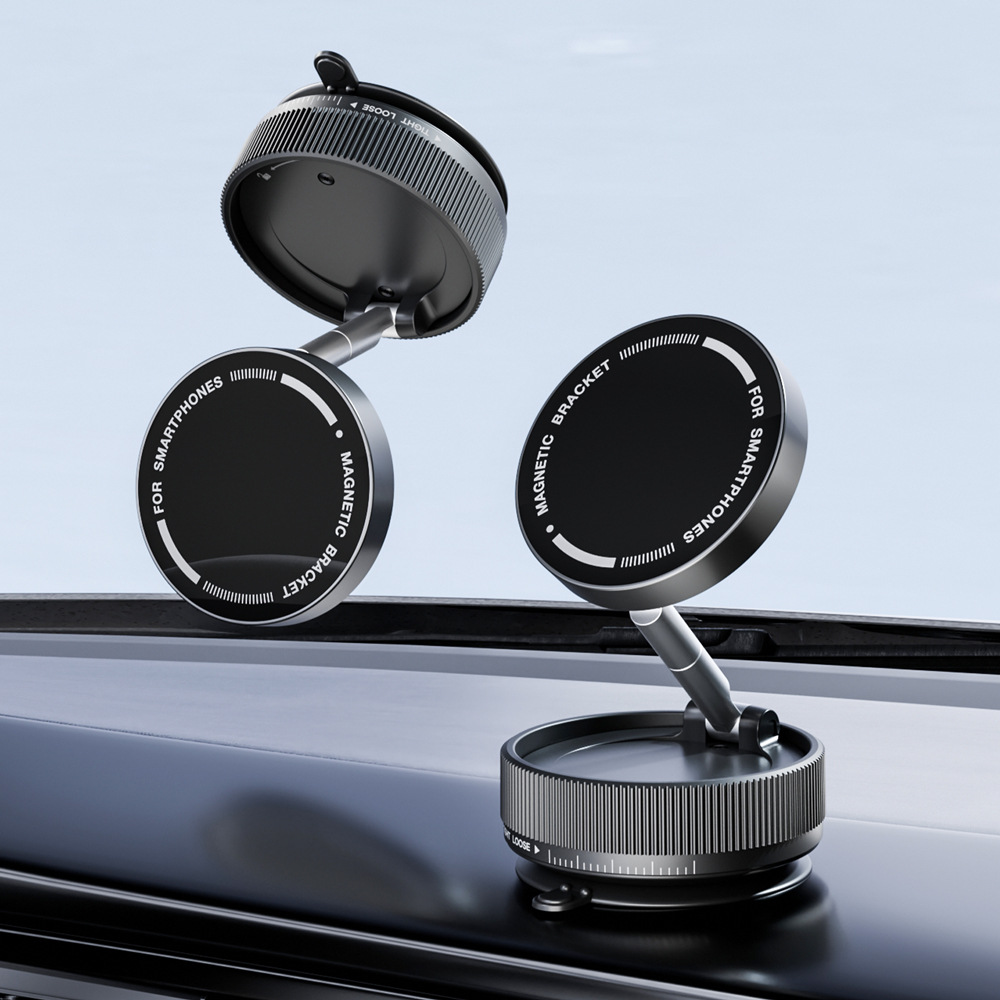 The new suction cup vacuum adsorption automotive special navigation magnetic fixation bracket
