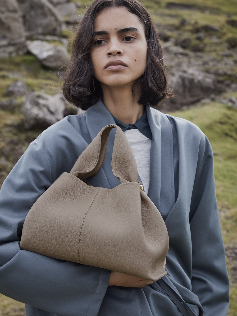 Cross border popular French POEIVE cloud bag